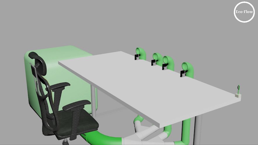 Eco-Flow desk render